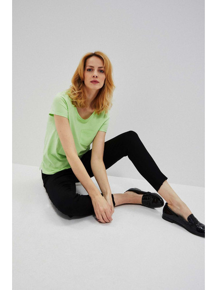 Moodo Skinny džíny s středním pasem černé Moodo