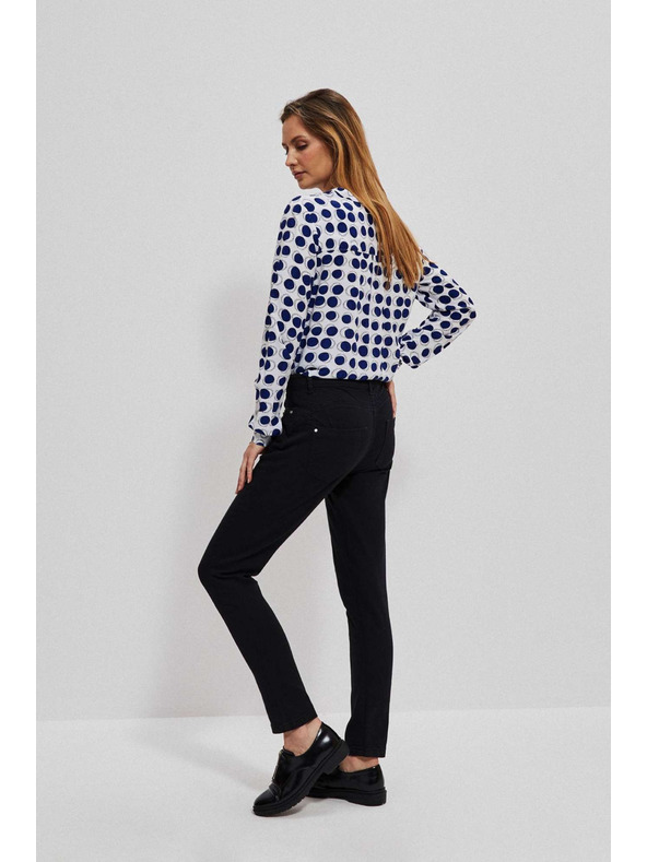 Moodo Grafitové push up džíny Moodo