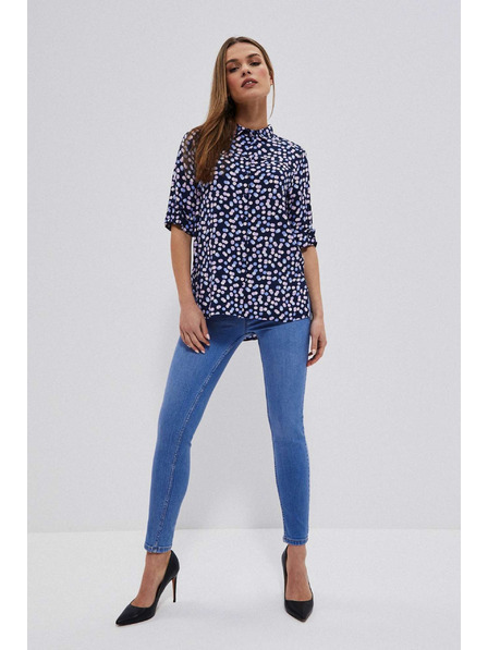 Moodo Modré push up džíny Moodo