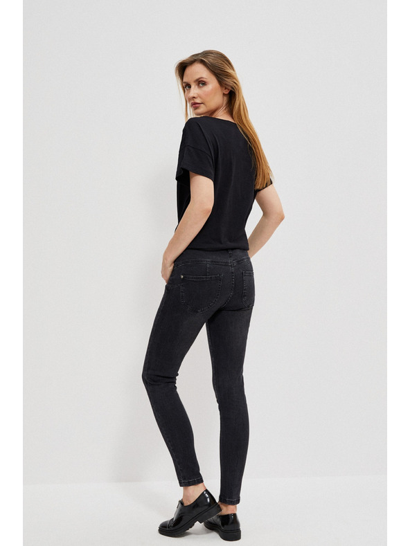Moodo Skinny džíny s oděrkami Moodo