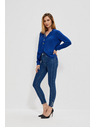Moodo Úzké džíny s ozdobnými knoflíky Moodo