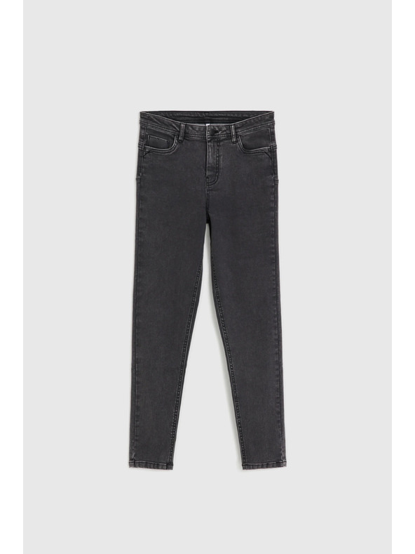 Moodo Úzké džíny grafitové Moodo