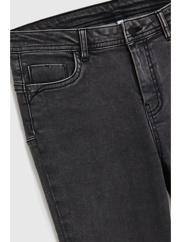 Moodo Úzké džíny grafitové Moodo