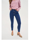 Moodo Úzké džíny tmavě modré Moodo
