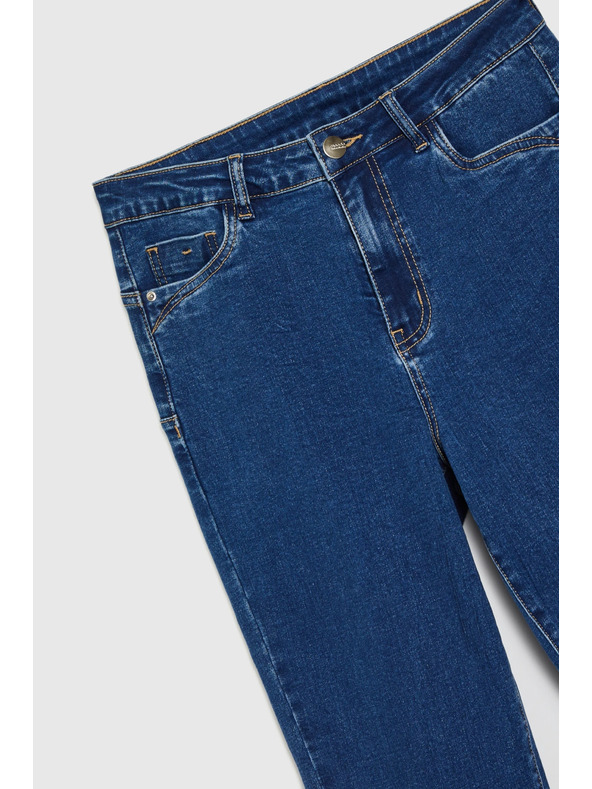 Moodo Úzké džíny tmavě modré Moodo