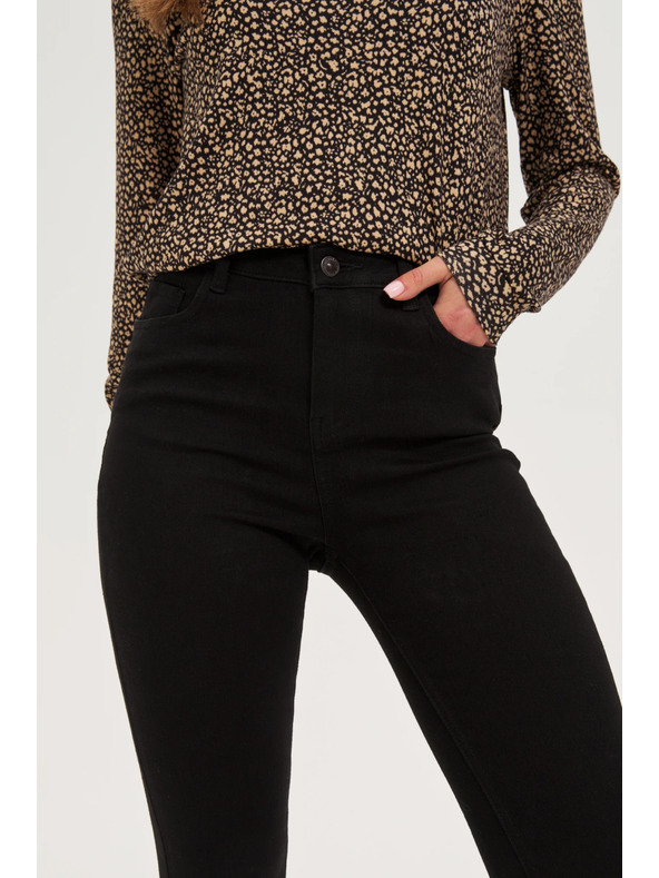 Moodo Úzké džíny černé Moodo