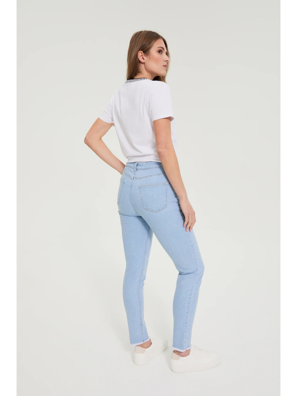 Moodo Úzké džíny světle modré Moodo