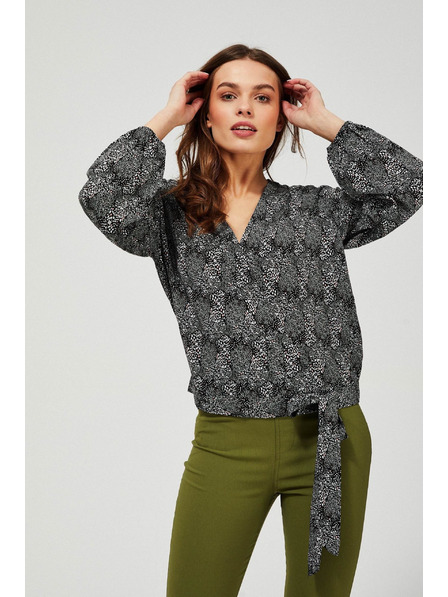 Moodo Košile s hlubokým výstřihem Moodo