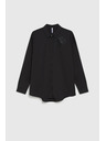 Moodo Černá košile s límcem Moodo