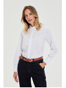 Moodo Hladká košile bílá Moodo