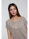 Moodo Lesklý top stříbrný Moodo