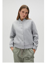 Moodo Šedá bomber bunda Moodo