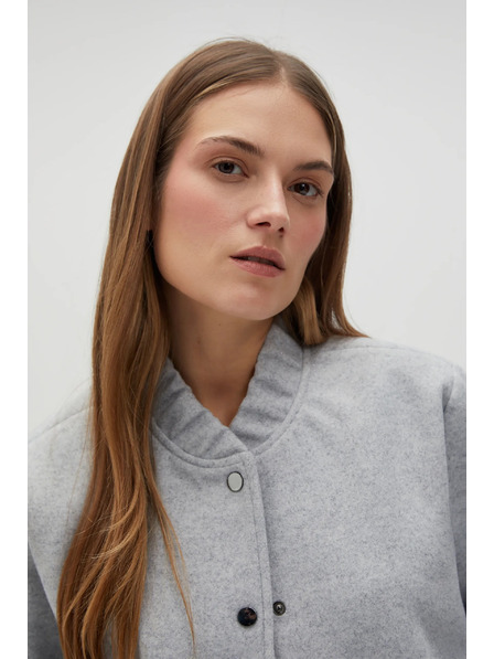 Moodo Šedá bomber bunda Moodo