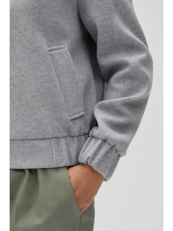 Moodo Šedá bomber bunda Moodo