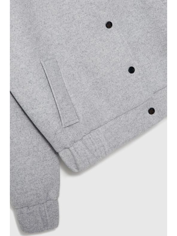 Moodo Šedá bomber bunda Moodo