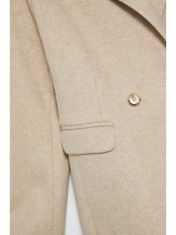 Moodo Kabát béžový Moodo