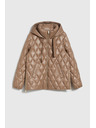 Moodo Prošívaná bunda béžová Moodo