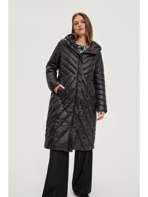 Moodo Dlouhá bunda černá Moodo