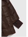 Moodo Prošívaná bunda hnědá Moodo