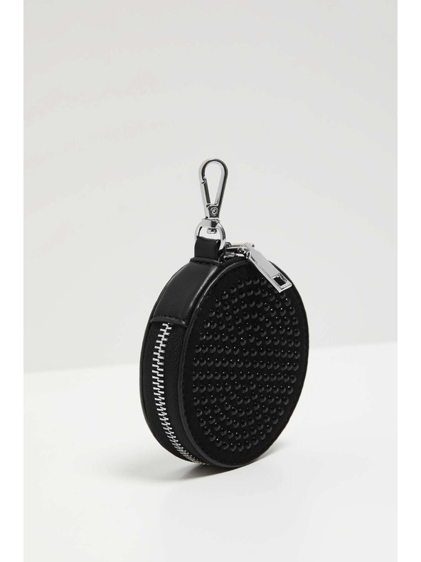 Moodo Černá taška přes rameno se zipem Moodo