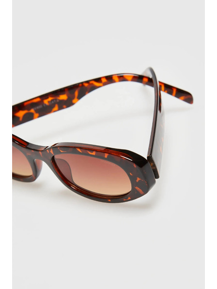 Moodo Úzké brýle hnědé Moodo