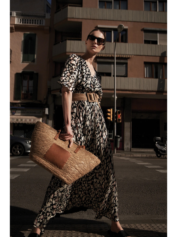 Moodo Úzké brýle hnědé Moodo