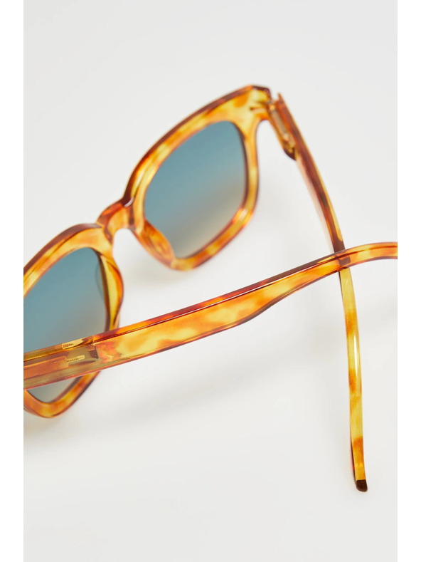 Moodo Úzké hnědé brýle Moodo