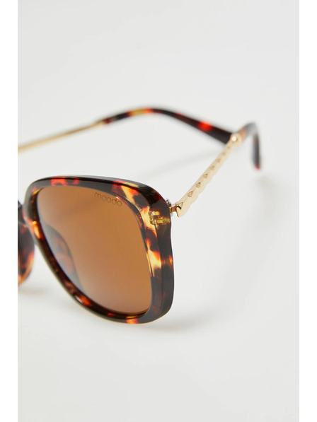 Moodo Dámské brýle hnědé Moodo