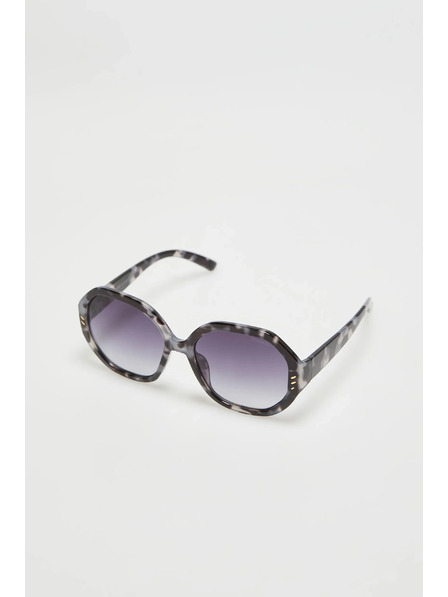 Moodo Brýle s kulatými skly šedé Moodo