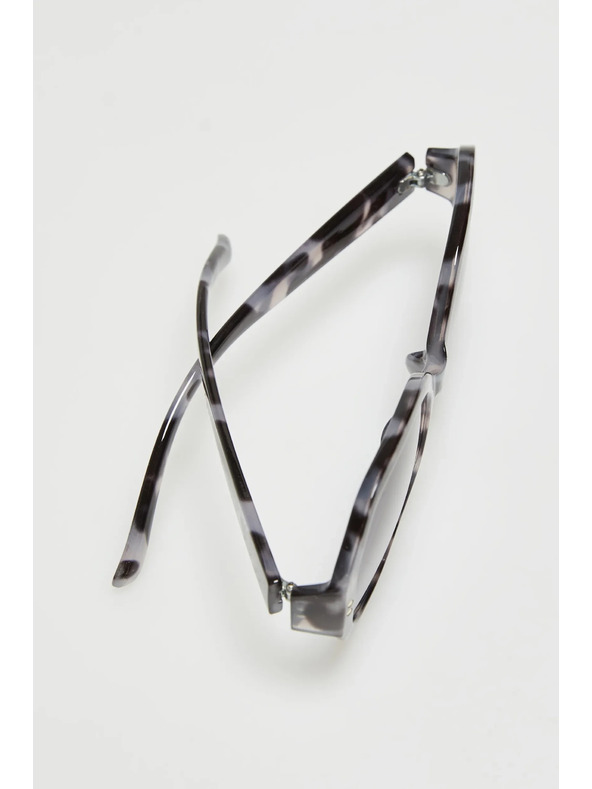 Moodo Brýle s kulatými skly šedé Moodo