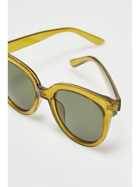 Moodo Dámské brýle s plastovými obrubami khaki Moodo