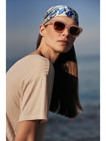 Moodo Úzké brýle růžové Moodo