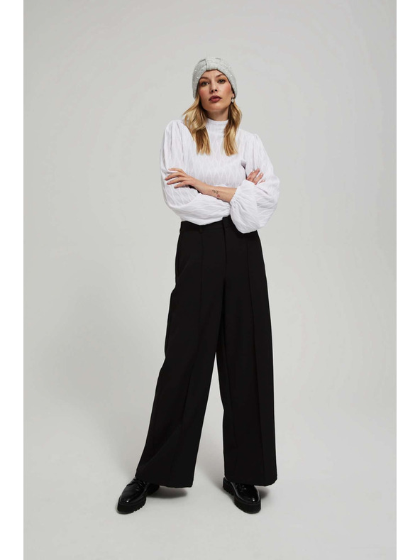 Moodo Pletená šedá čelenka Moodo