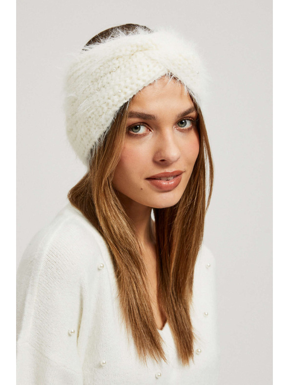 Moodo Teplá čelenka na hlavu perleťový Moodo