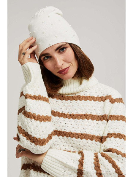 Moodo Čepice s ozdobnými korálky Moodo