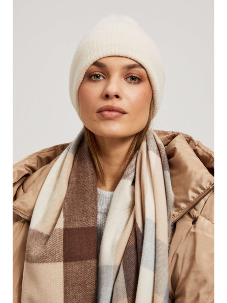 Moodo Čepice s bambulí pudrově růžová Moodo