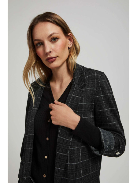 Moodo Sako s kostkami a vyhrnutými rukávy Moodo