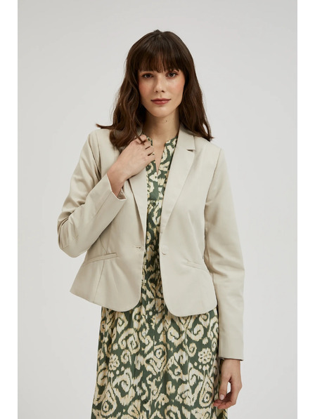 Moodo Krátké sako béžové Moodo