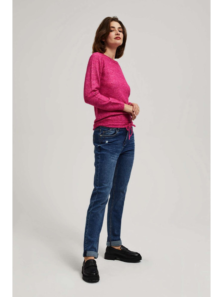 Moodo Tmavě modré boyfriend džíny Moodo