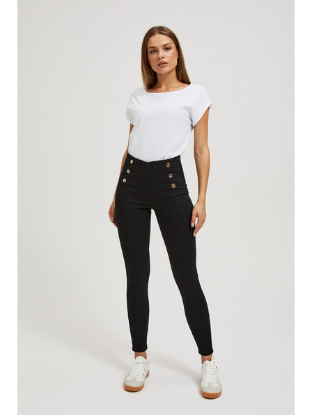 Moodo Džíny s ozdobnými knoflíky Moodo