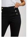 Moodo Džíny s ozdobnými knoflíky Moodo
