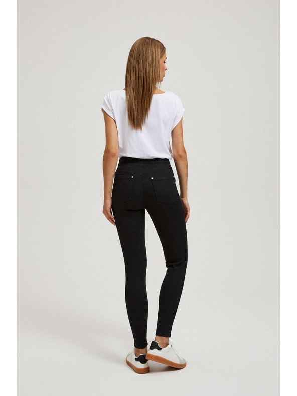 Moodo Džíny s ozdobnými knoflíky Moodo