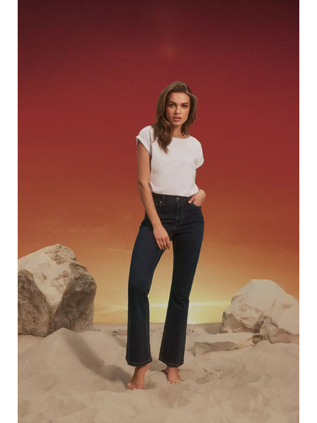 Moodo Džíny se širokými nohavicemi Moodo