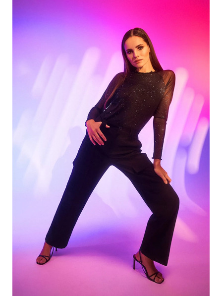 Moodo Top s průhlednými rukávy Moodo