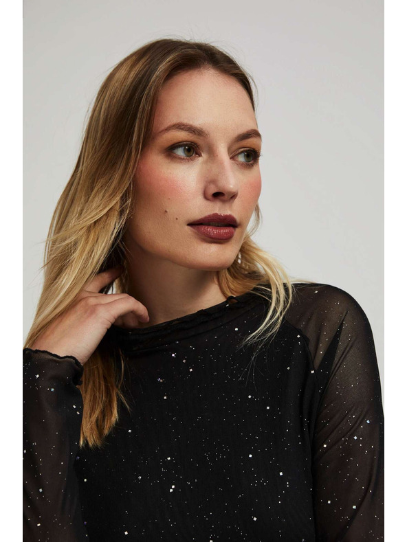 Moodo Top s průhlednými rukávy Moodo