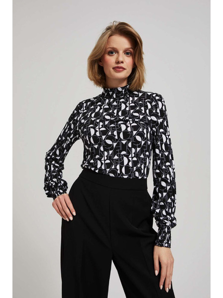 Moodo Vzorovaná halenka Moodo