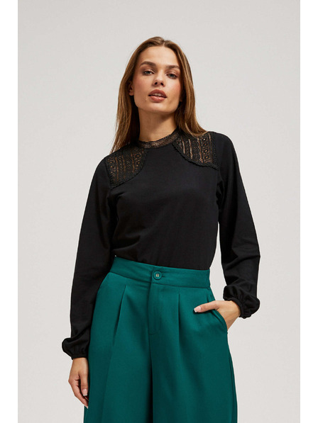 Moodo Lace Decorative Blouse Moodo
