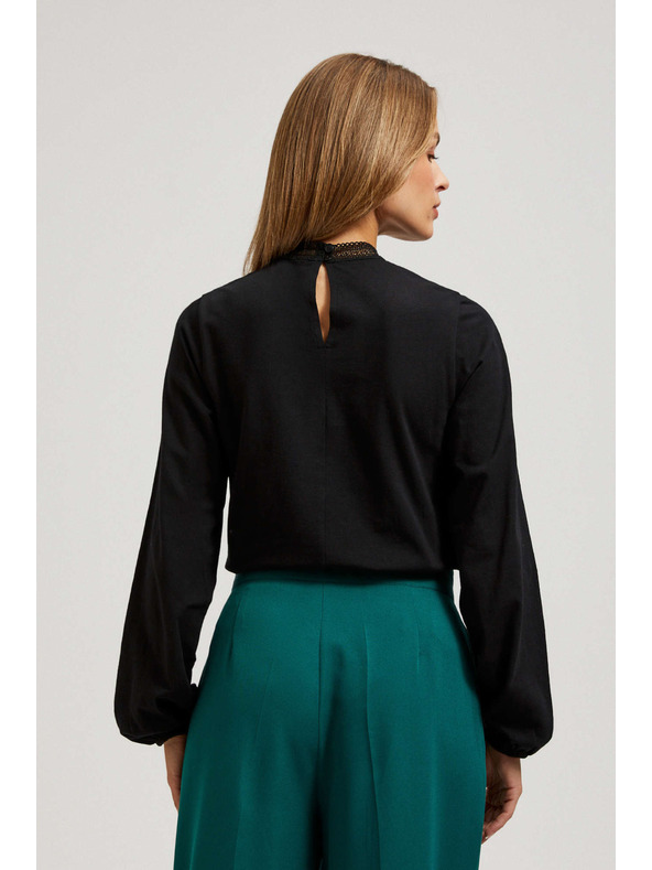 Moodo Lace Decorative Blouse Moodo