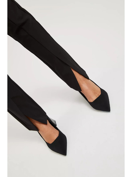 Moodo Kalhoty se strukturou a rozparkem Moodo