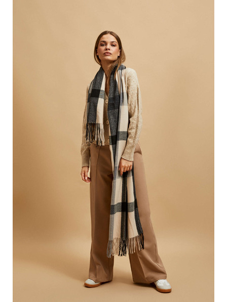 Moodo Šála v kostce modrá Moodo